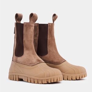 Stutterheim Patrol Boot Shaft Suede